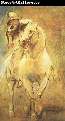 Anthony Van Dyck Soldier on Horseback